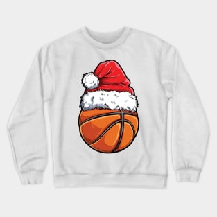 Basket Ball Santa Crewneck Sweatshirt